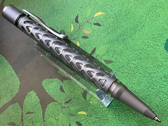 Visconti Limited Edition Skeleton Titanium Demonstrator Ballpoint Pen