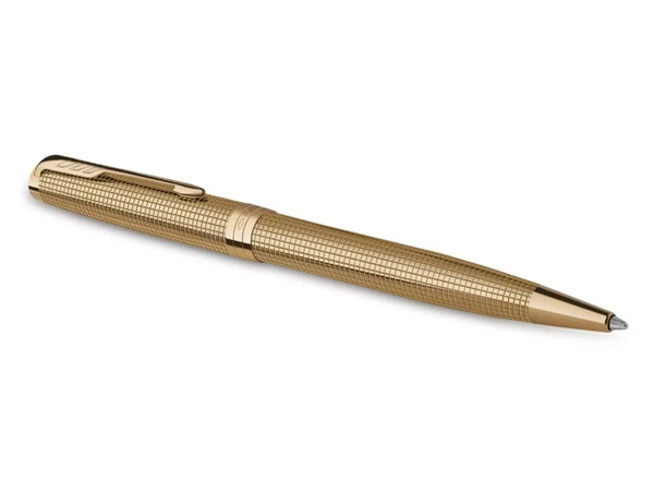 Parker Sonnet Ciselé Special Edition Gold Ballpoint Pen New In Box 2209267