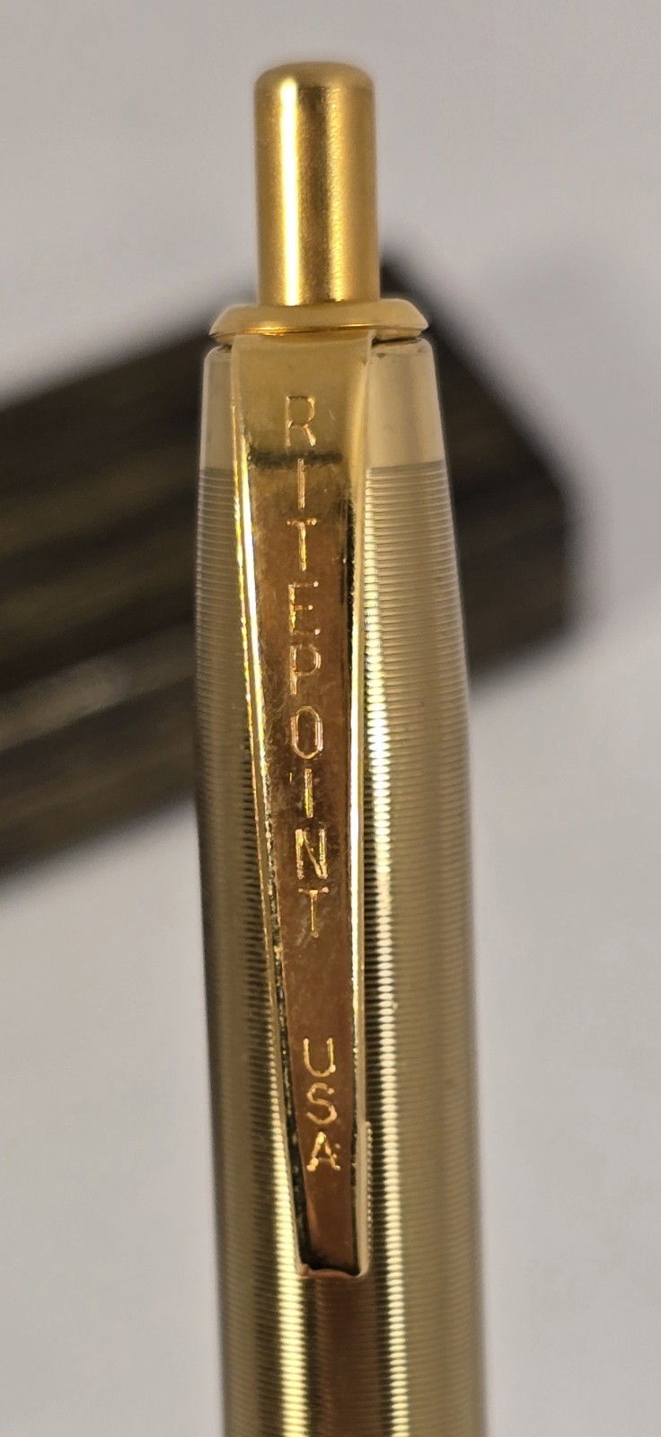 Vintage Ritepoint Gold Pen Set
