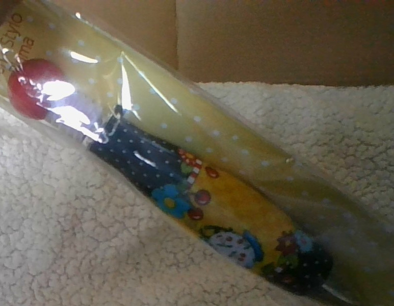 Mary & Co Bubble Pen NEW Engelbreit Whimsical Teacup Cherries Fun Polka Dot WOW
