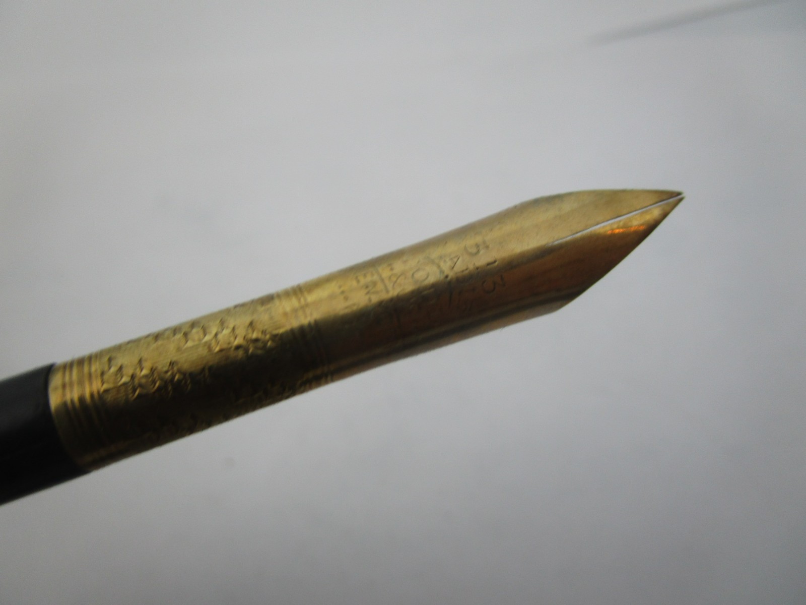 19th C Fountain Pen Antique Fancy Mabie Todd & Co NY Gold 14K Tested w/ Case