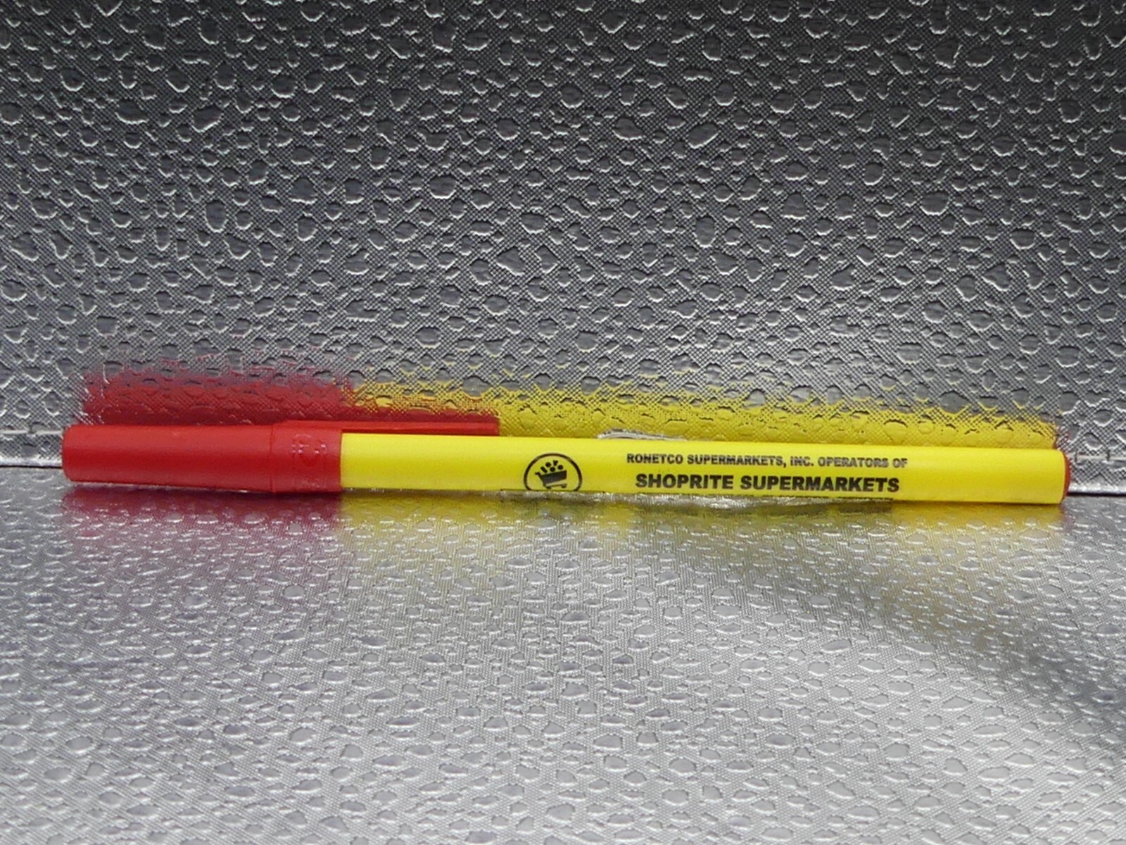Shoprite Supermarkets Ronetco ShopRite Yellow Black Red Bic Mexico Ballpoint Pen