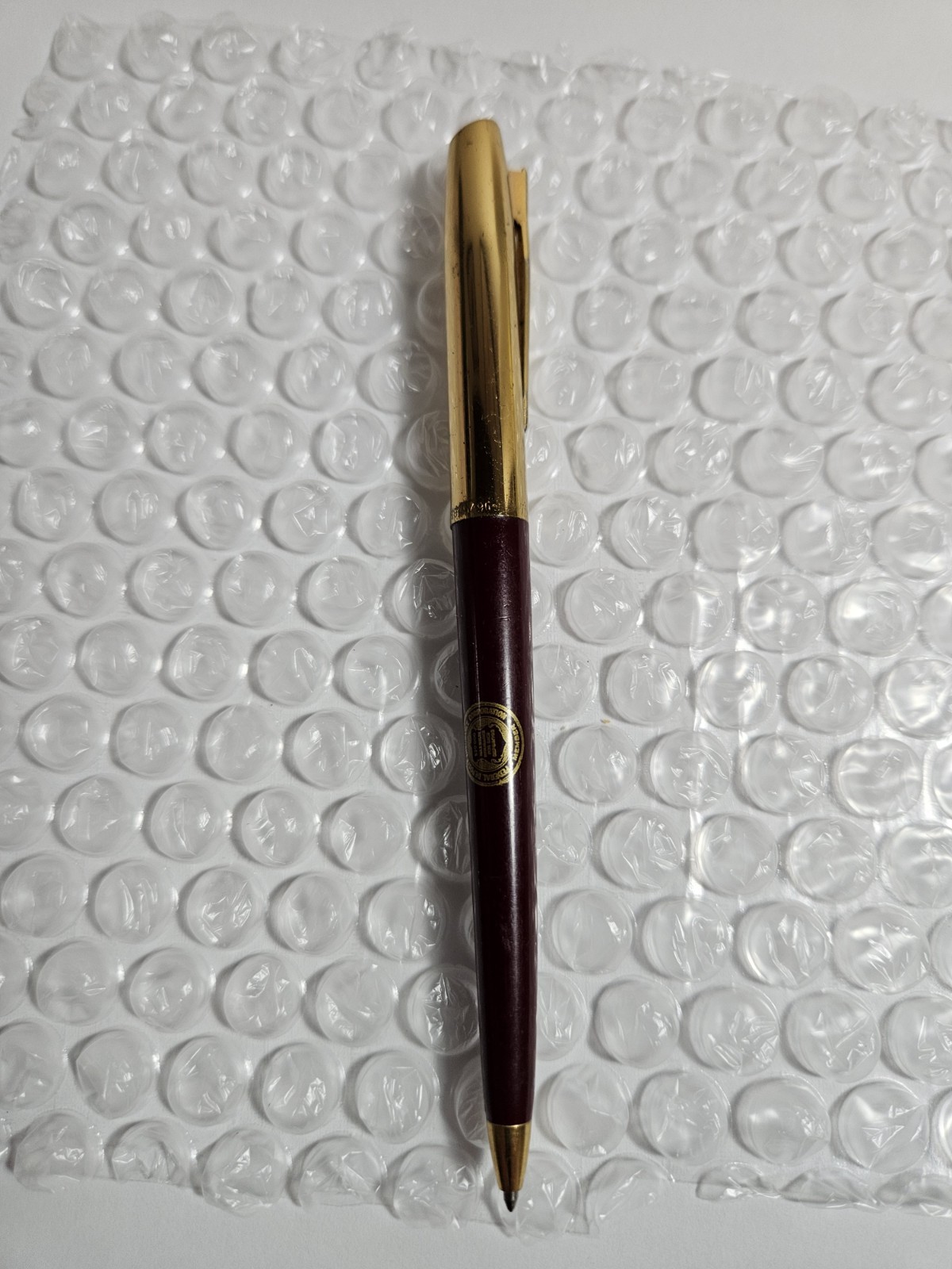 Newton Pen Vintage Pocket Clip Activates Barrel