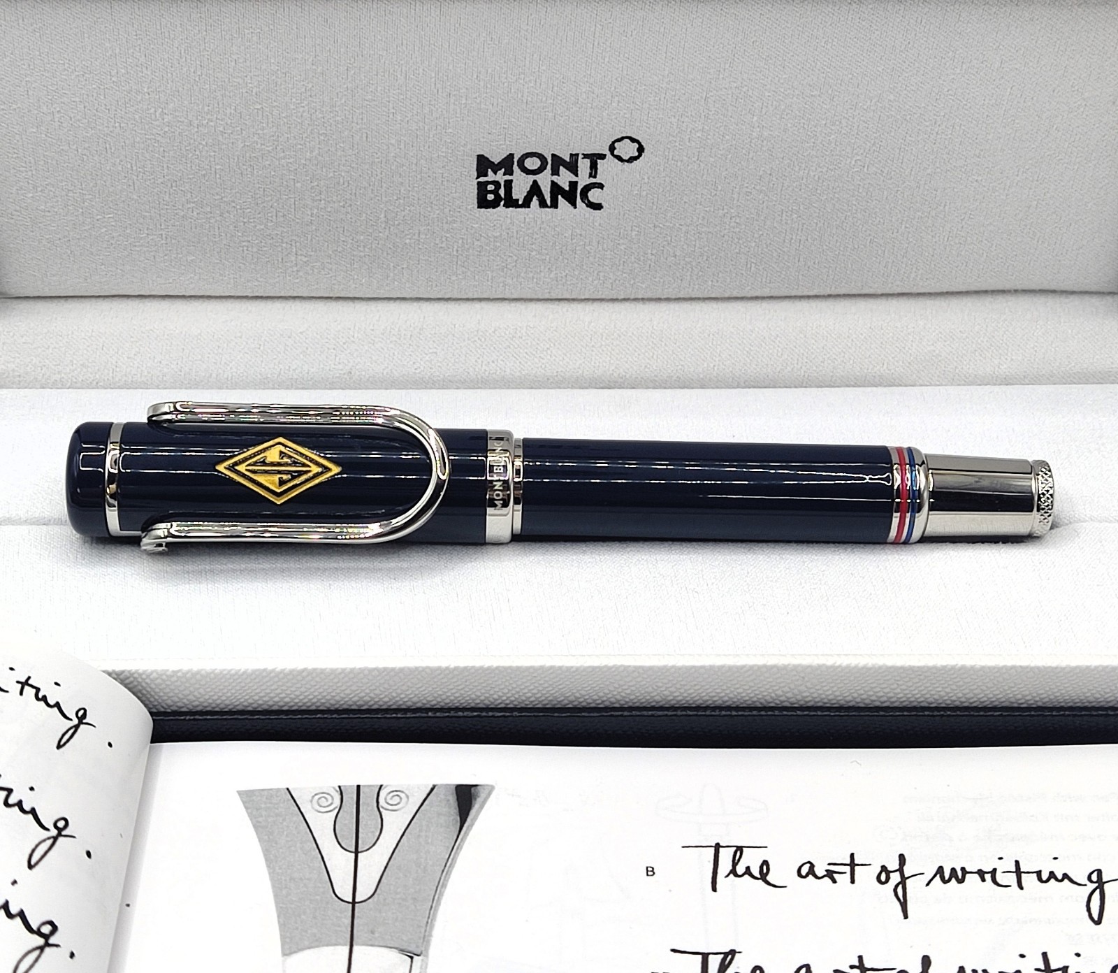 Premium Montblanc Homage to The Great Gatsby Edition Rollerball Pen With Box