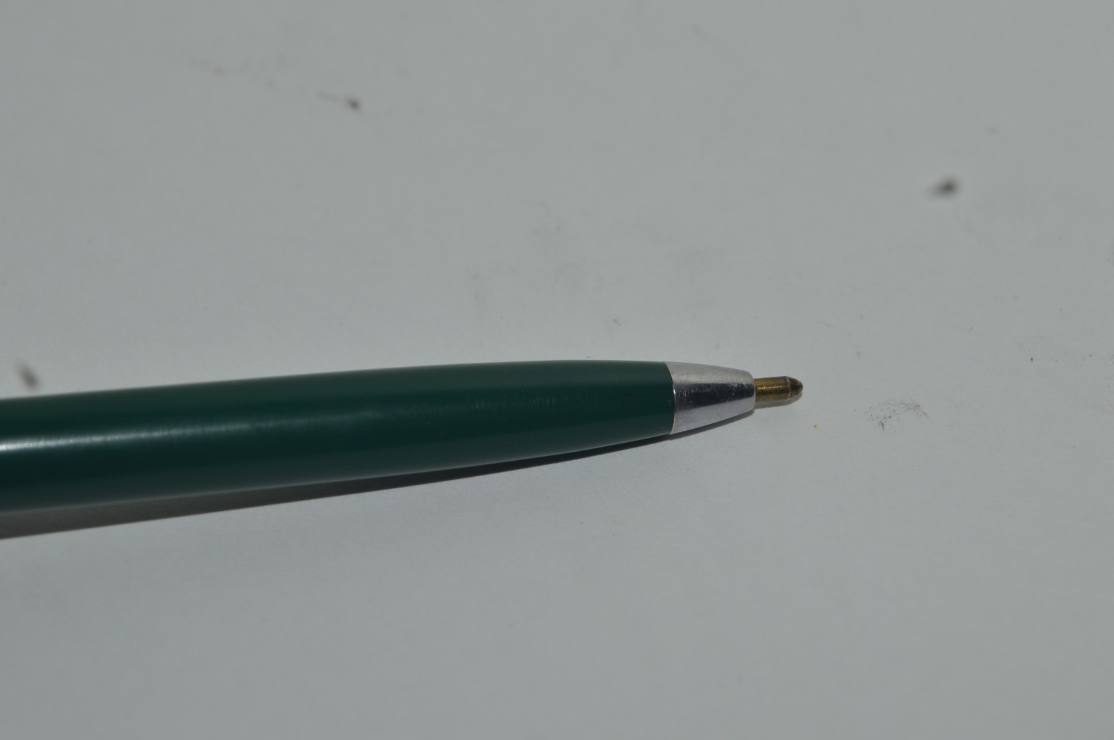 Paper Mate PROFILE #1 SLIM Grip Ballpoint Pen Green Barrel Made In USA 1980s