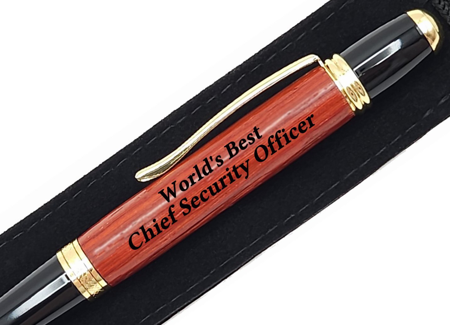 Gift For Chief Security Officer World’s Best Engraved Pen Present