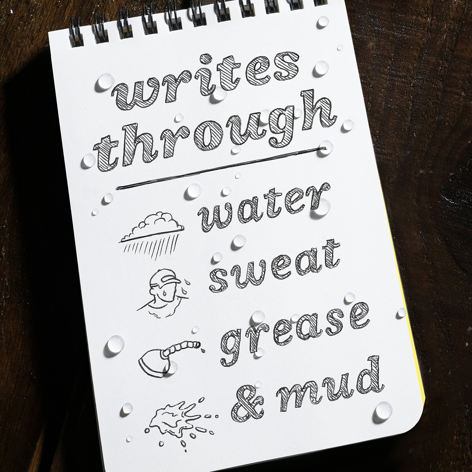Rite In The Rain Weatherproof Metal Bullet Pen – Ink No. 96 5.25 X 0.375 X 0.5