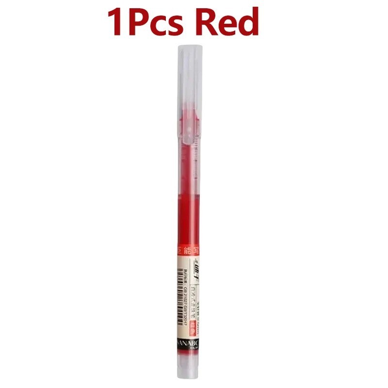 20pcs Gel Ink Pens 0.5mm Black Blue Red Needle Tip School Office