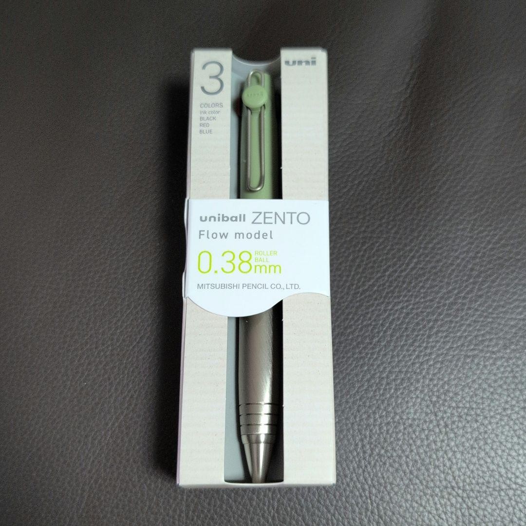 uni-ball ZENTO Flow 3 Color Ballpoint Pen 0.38mm Japan