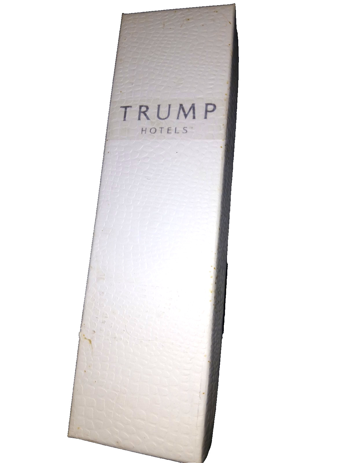 Trump Hotels Authentic Pen in Gift Box Titanium Dark Gray w/ Gold Trim 2025 NEW