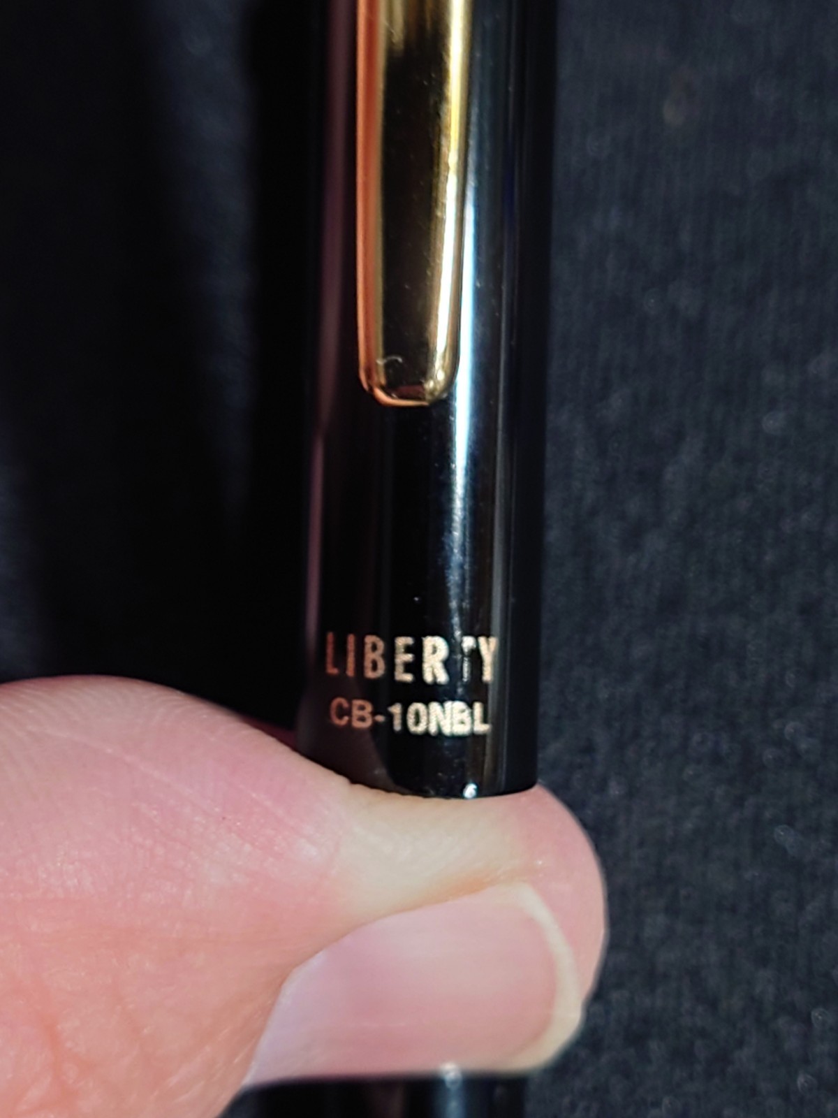 OHTO Liberty CB-10NBL Ceramic Rollerball Pen Japan Black