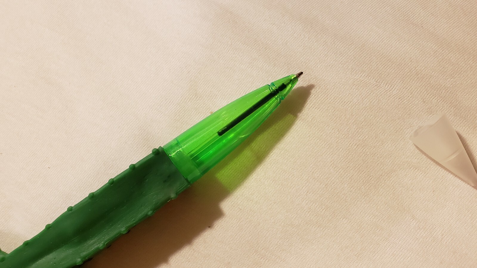 Novelty Cactus Ball Point Pen Black Ink 1 Pcs Flexible Rubber Cactus Plastic Pen
