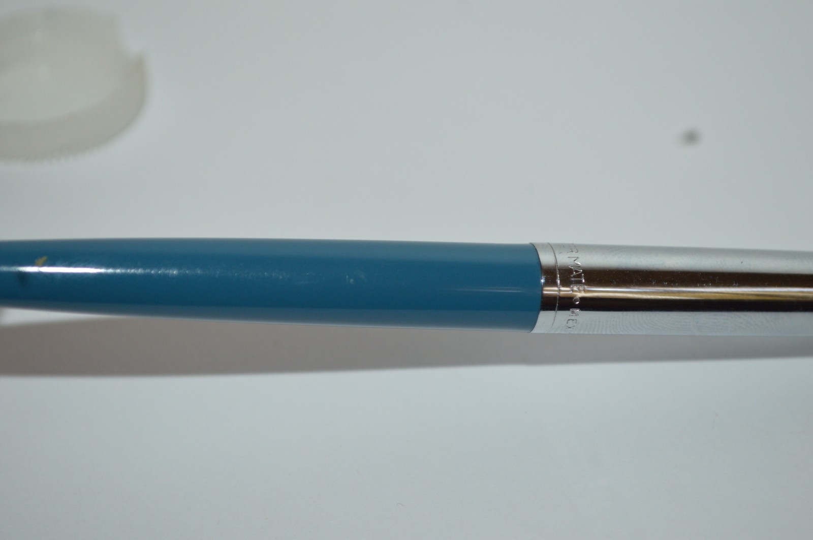PAPER MATE Profile #2 Regular Grip Ball Pen Dark Blue Barrel Made In Mexico 1990