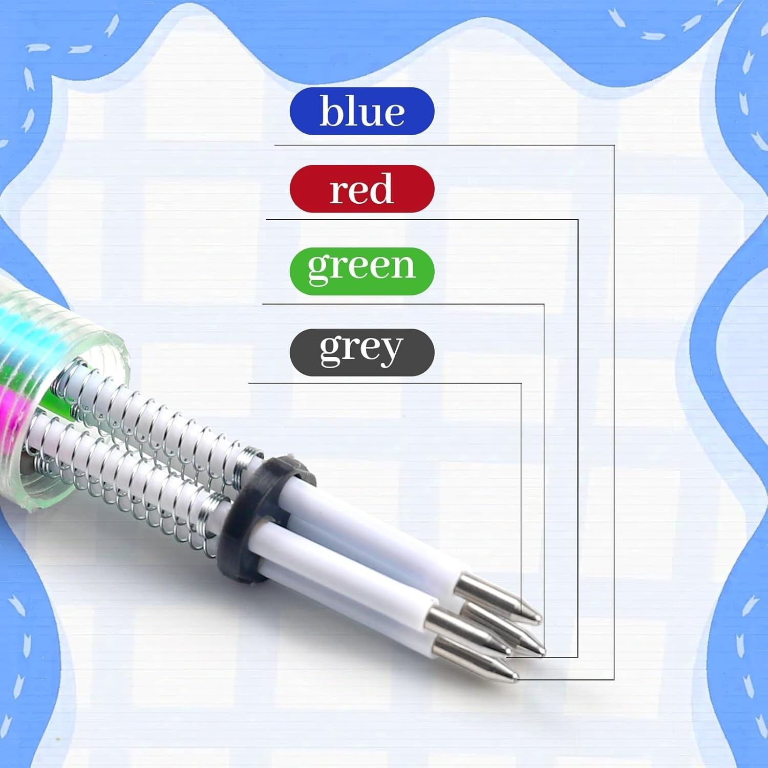 4-in-1 Ballpoint Pen Set for Birthdays, Children