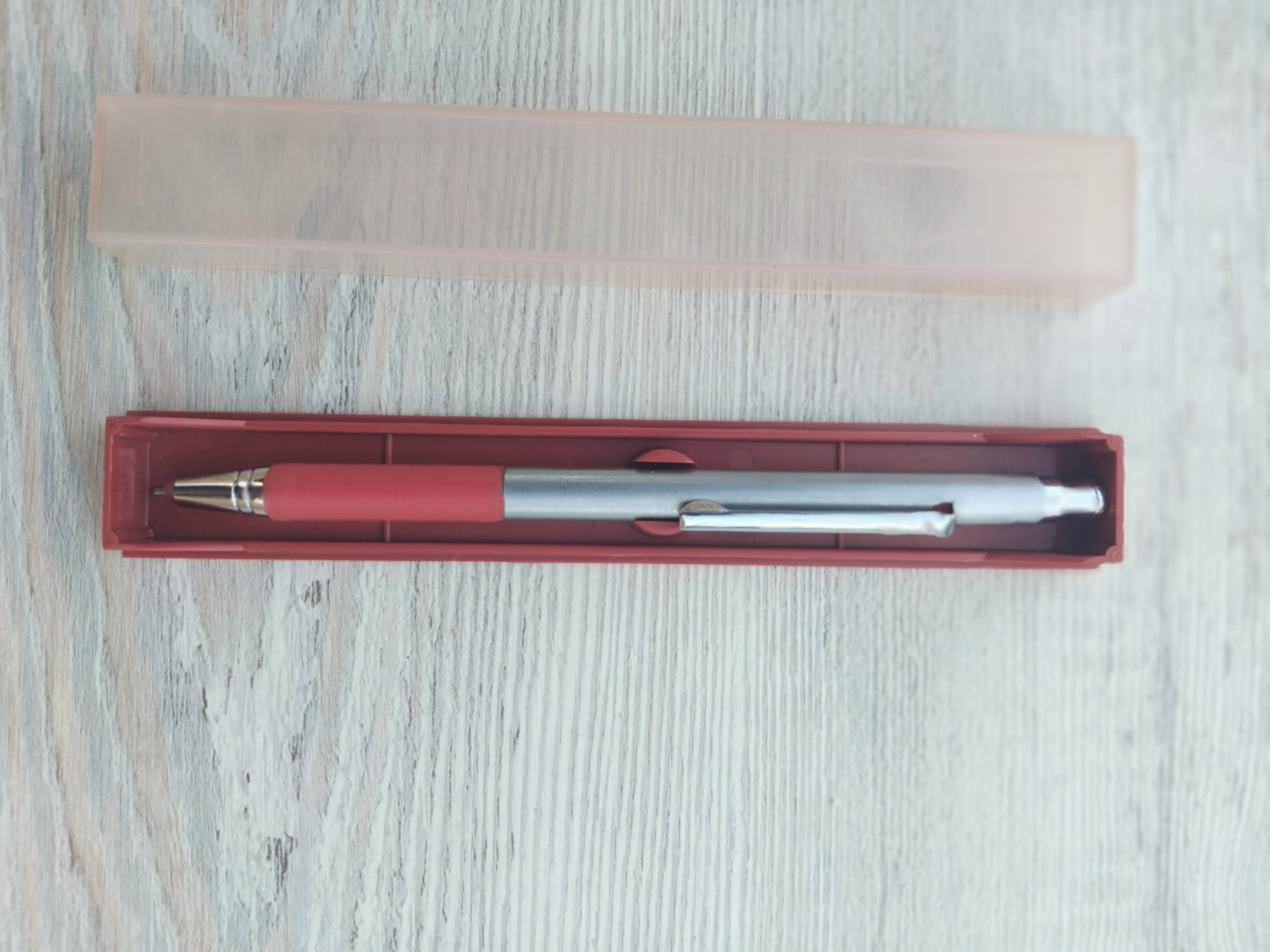 Vintage rare USSR ballpoint pen in a case.