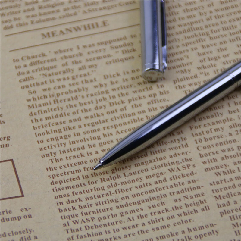 1Pcs Mini Metal Durable Ballpoint Pen