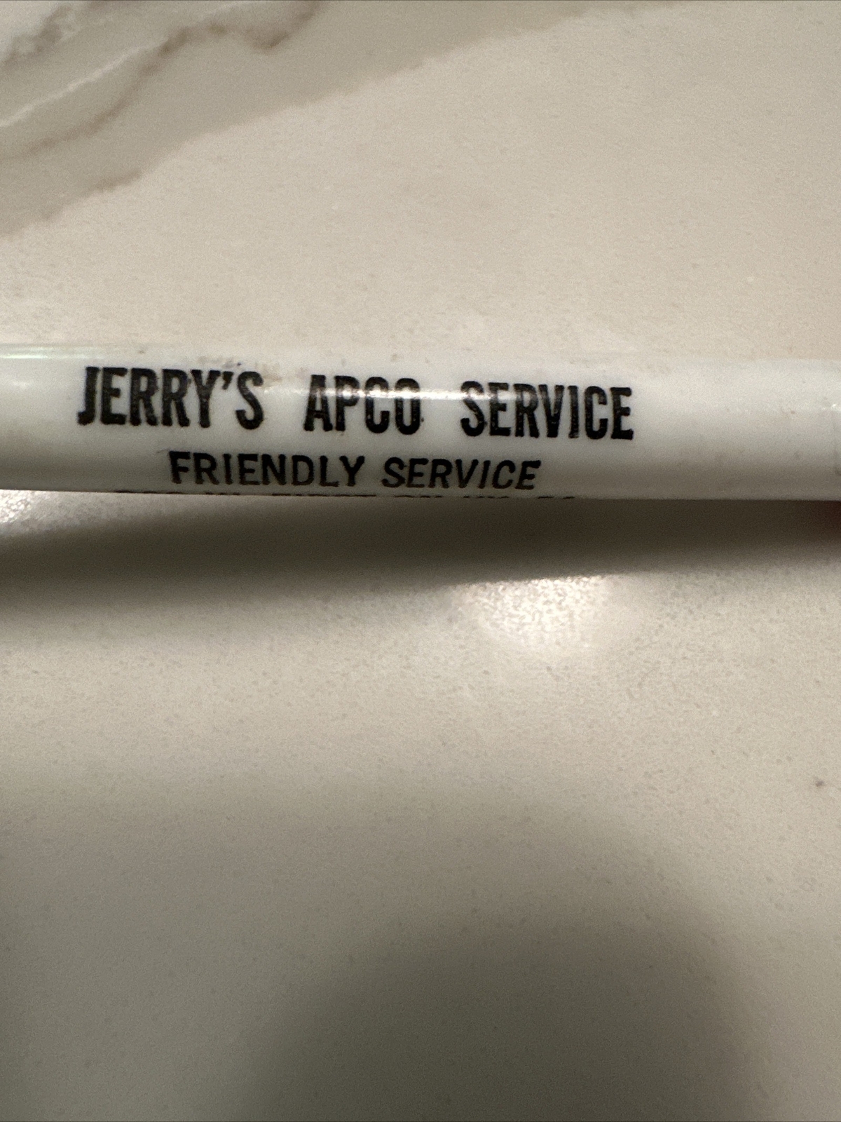 Vintage Jerry’s Alcohol Service Pratt Kansas Pen Advertisement