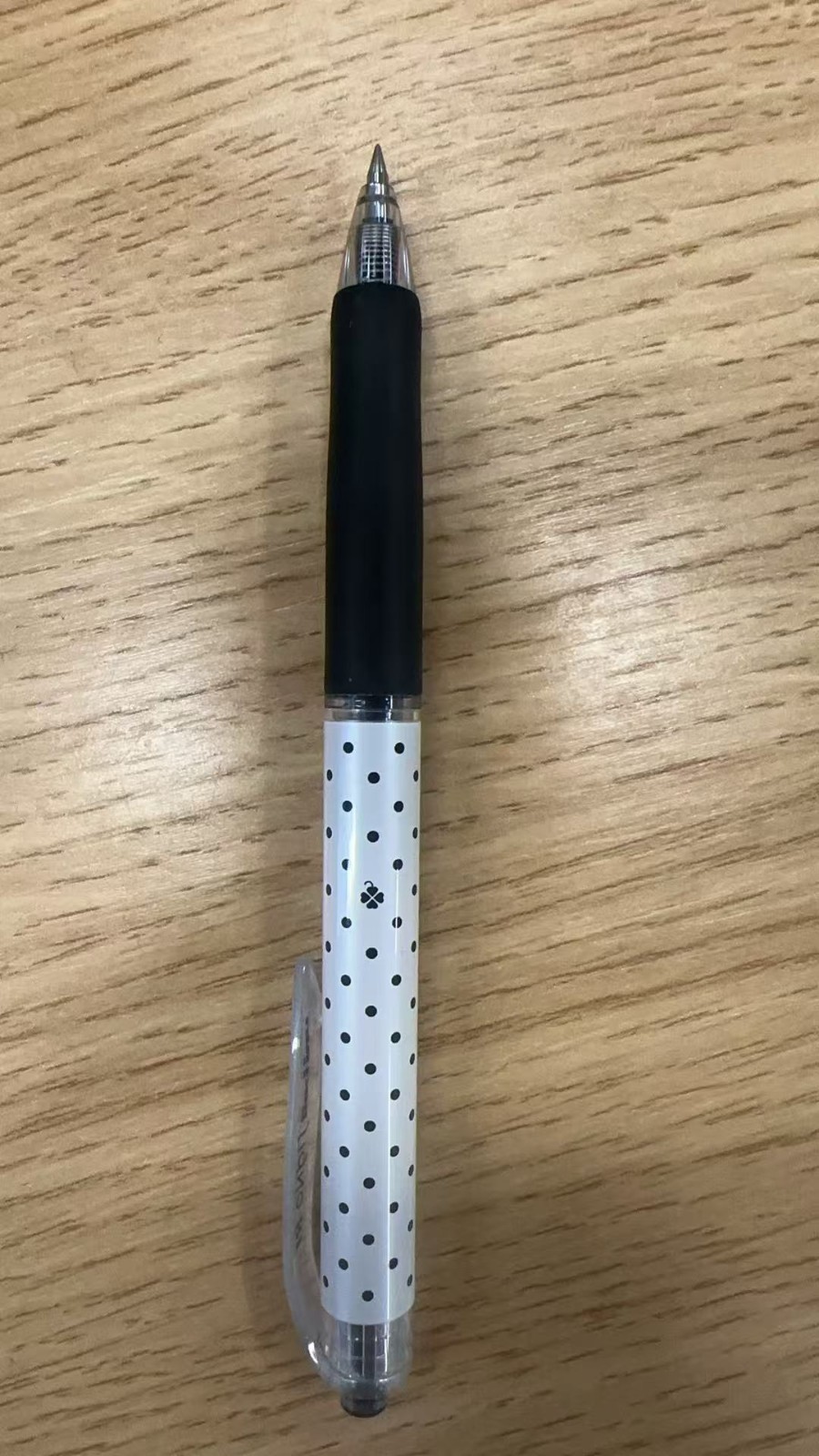 1PC Pencil, ball-point pen Black white spot