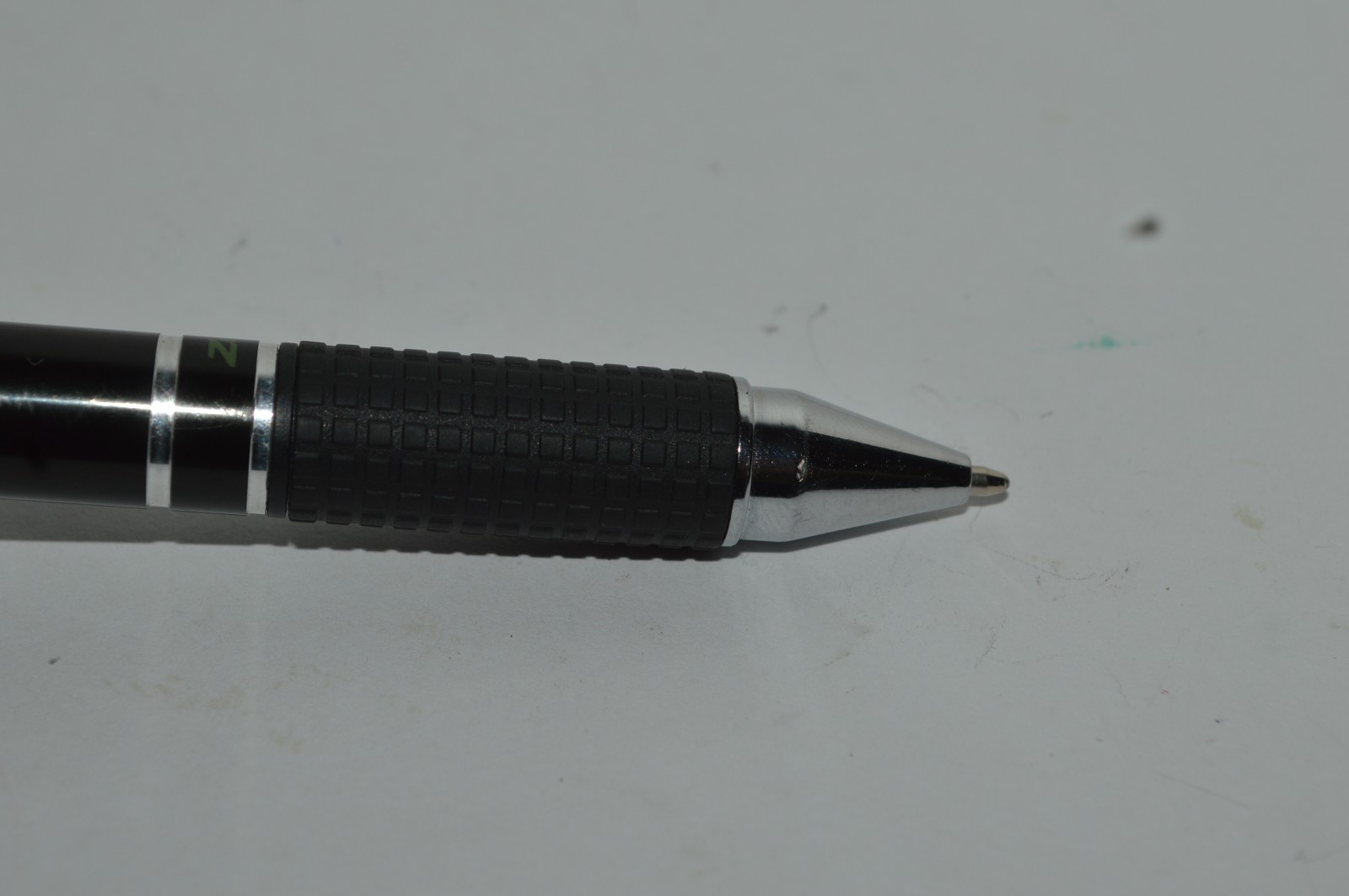 ZOOM Ballpoint Pen & Rubber Stylus Booz Allen Hamilton Promotional Tested 1990s