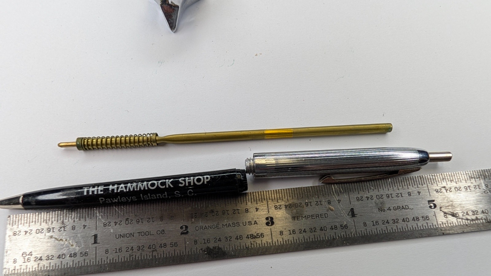 c1960s Pawleys Island, SC The Hammock Shop Ballpoint Pen Advertising Beach G16
