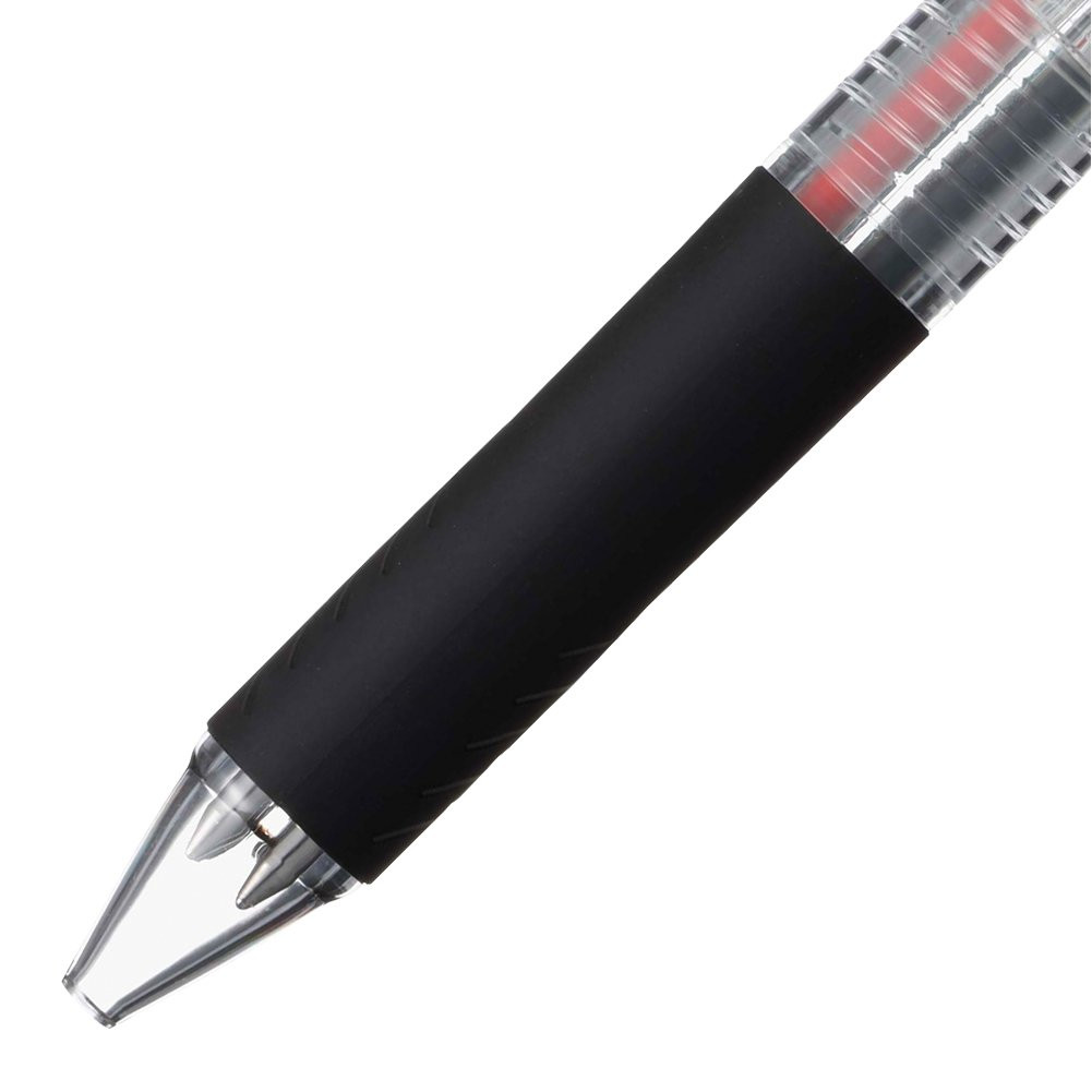 Uni Ballpoint Pen Jetstream 3 Color Black Red Blue Green 0.7mm Transparent
