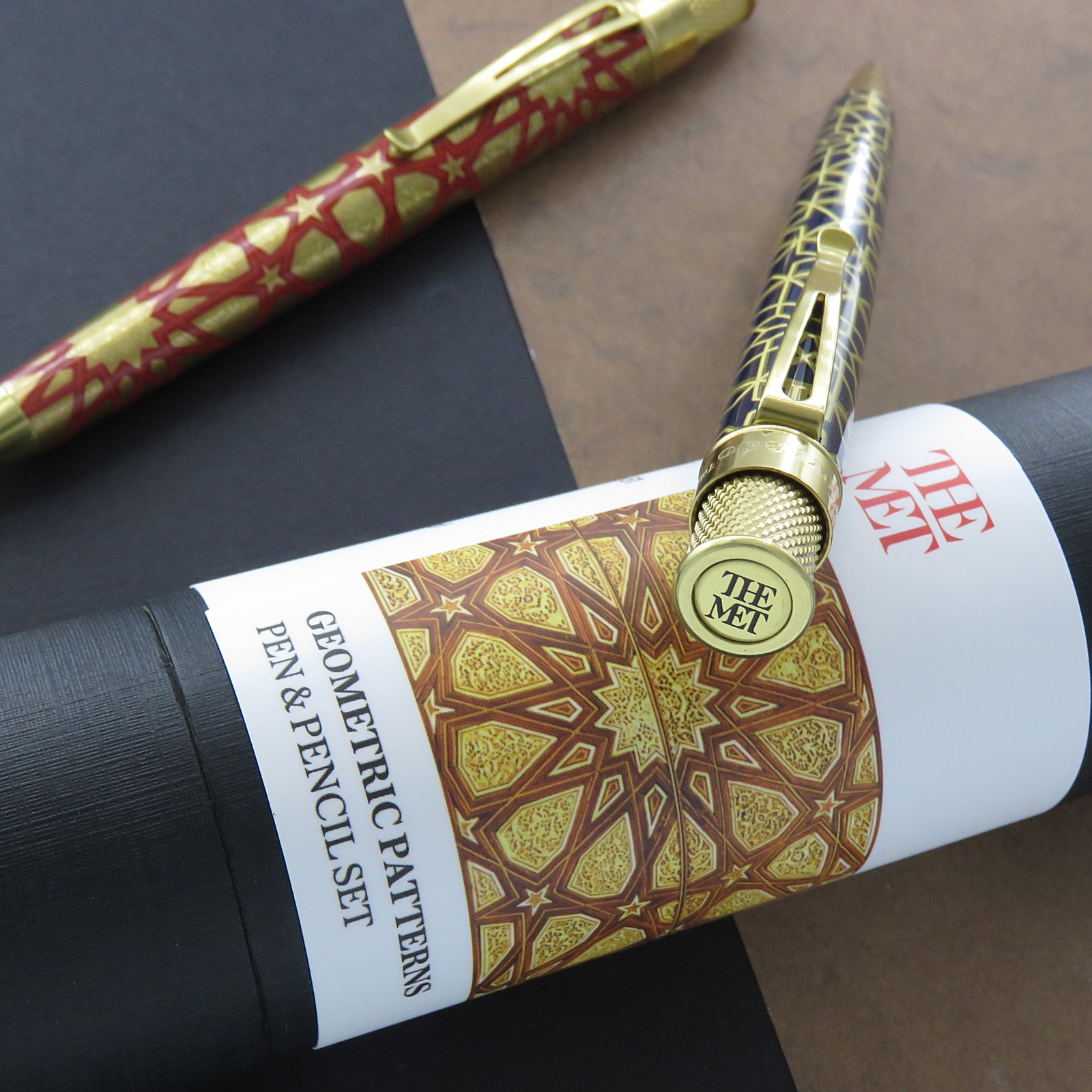 Retro 51 Tornado Metropolitan Rollerball and Pencil Set in Geometric – NEW