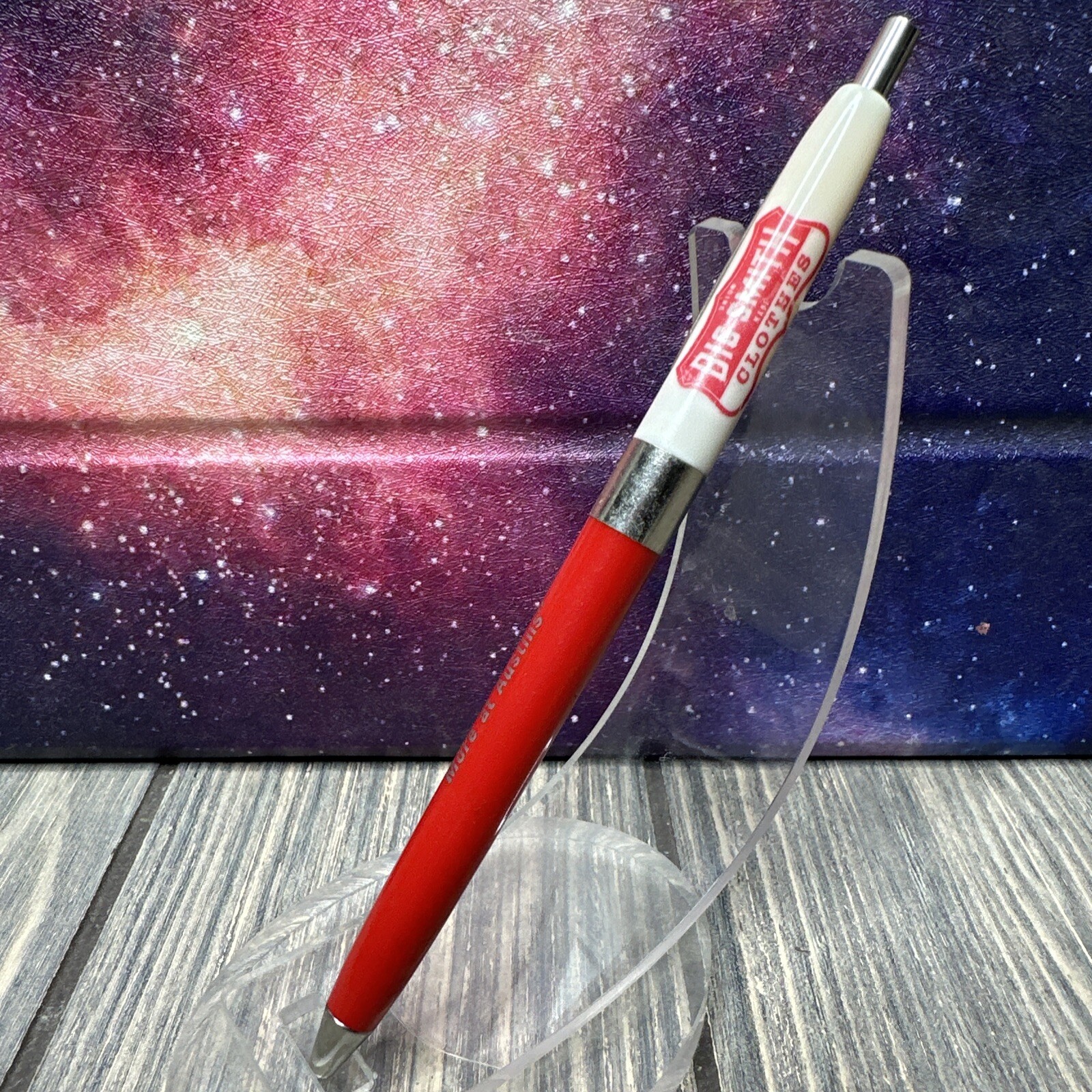 Vintage Austin’s «Other Place» Lyons KS Big Smith Clothes Advertisement Pen