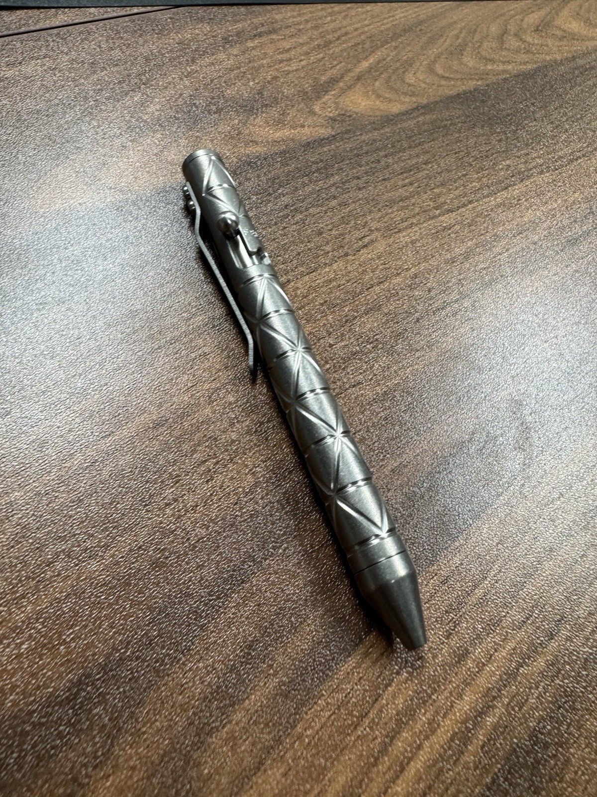 Original Brian Felholter Titanium EDC Addiction Limited Code Orange Gel Pen