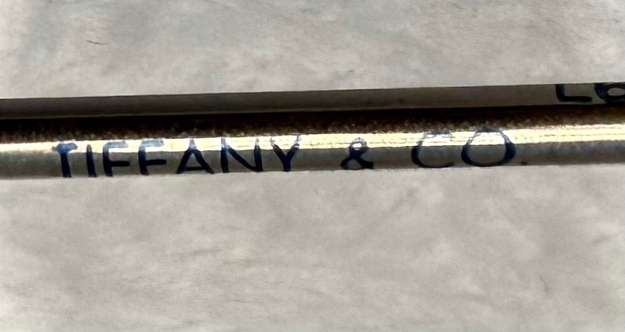 VTG TIFFANY & CO STERLING SILVER ELSA PERETII BALLPOINT PEN W/BOX & DUST POUCH