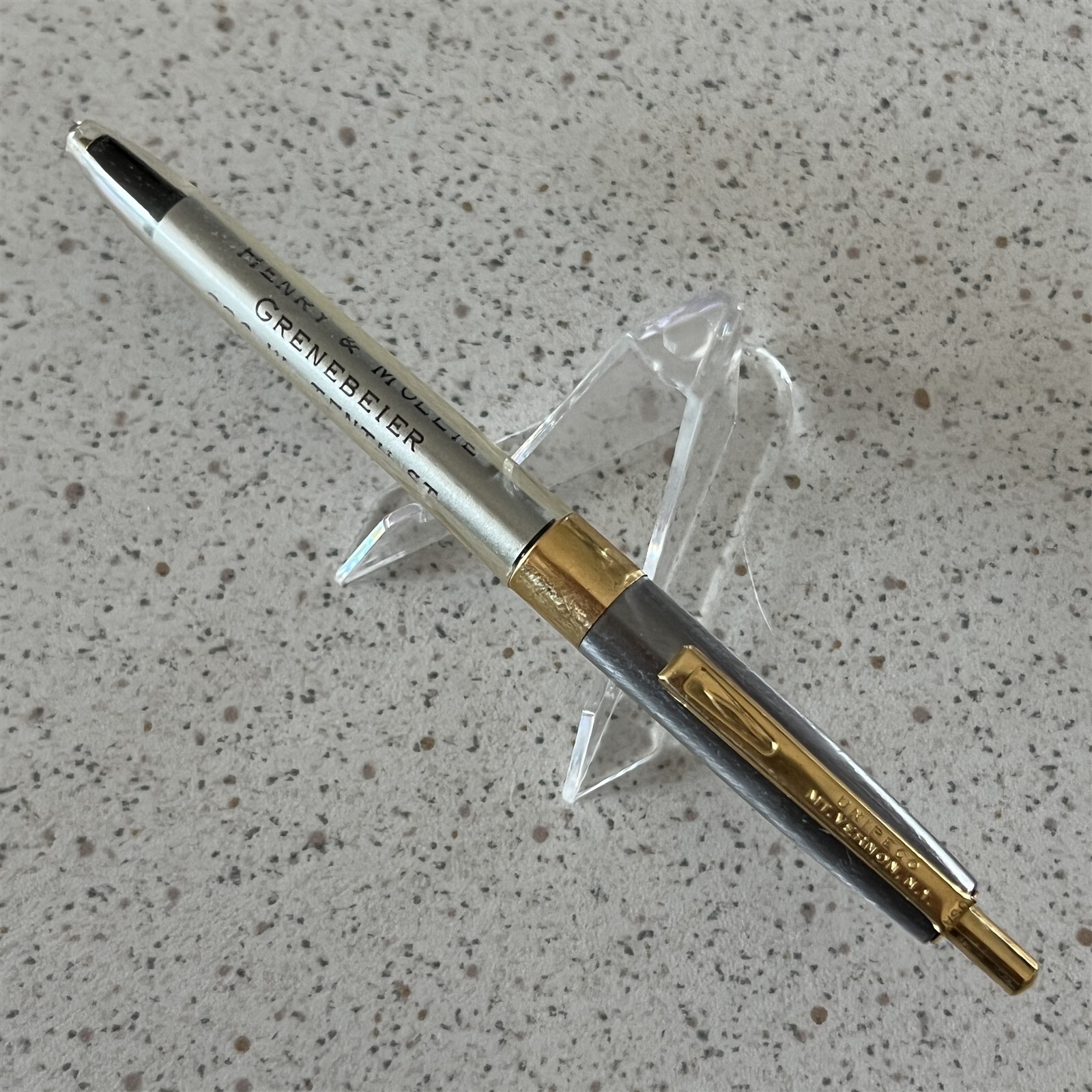 Henry Mollie Grenebeier Lincoln Nebraska Vintage Ballpoint Pen #20192