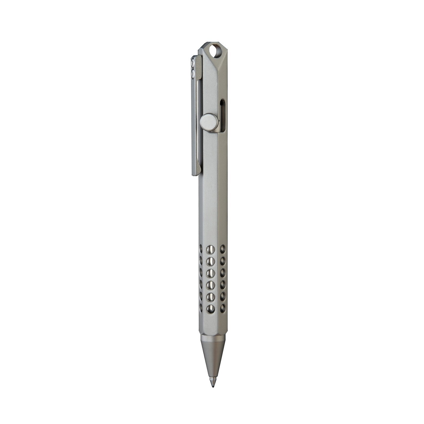 1PC Titanium Bolt Action Ballpoint Pen Pocket Pen Business Office Writing Gift