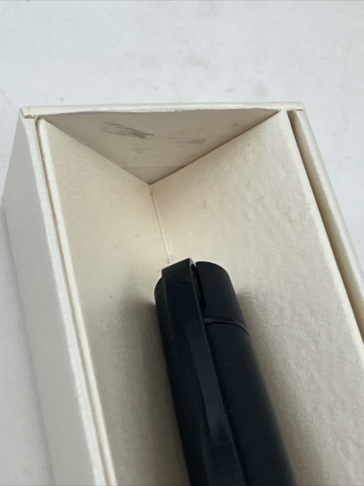 Omega Ballpoint Pen White Box Novelty For Watch Rare Original Gift Japan New