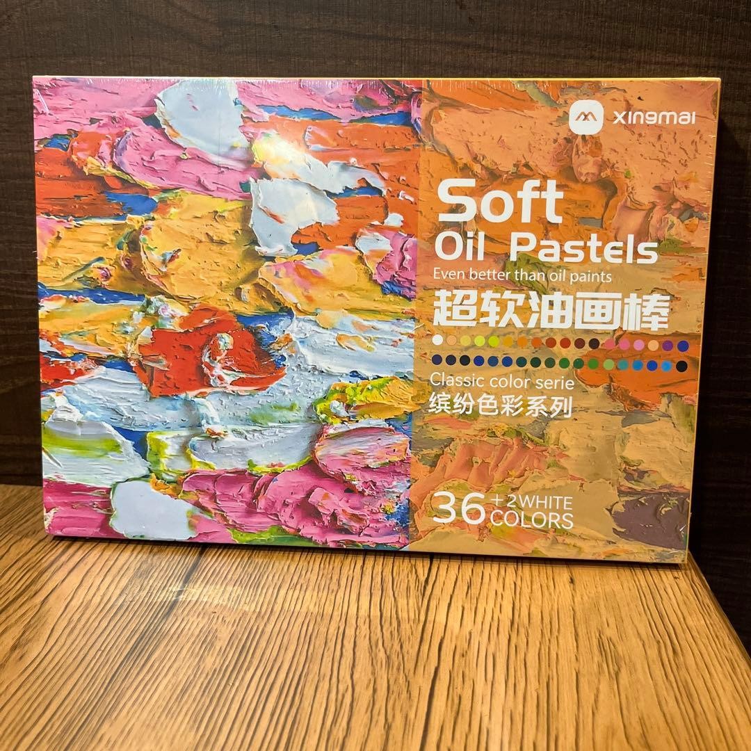 Soft oil pastel soft crayons 36 colors #a9ee6b