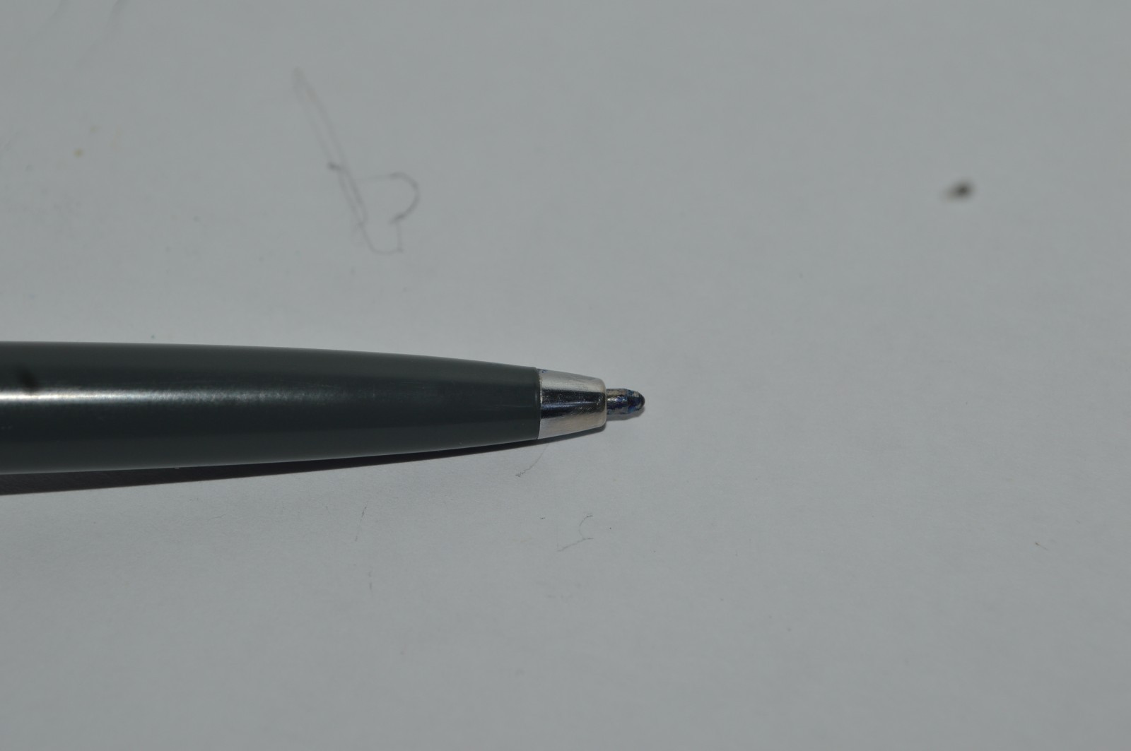 Paper Mate #355 MALIBU Ballpoint Pen Grey Color Plastic Made In USA Circa 1980’s