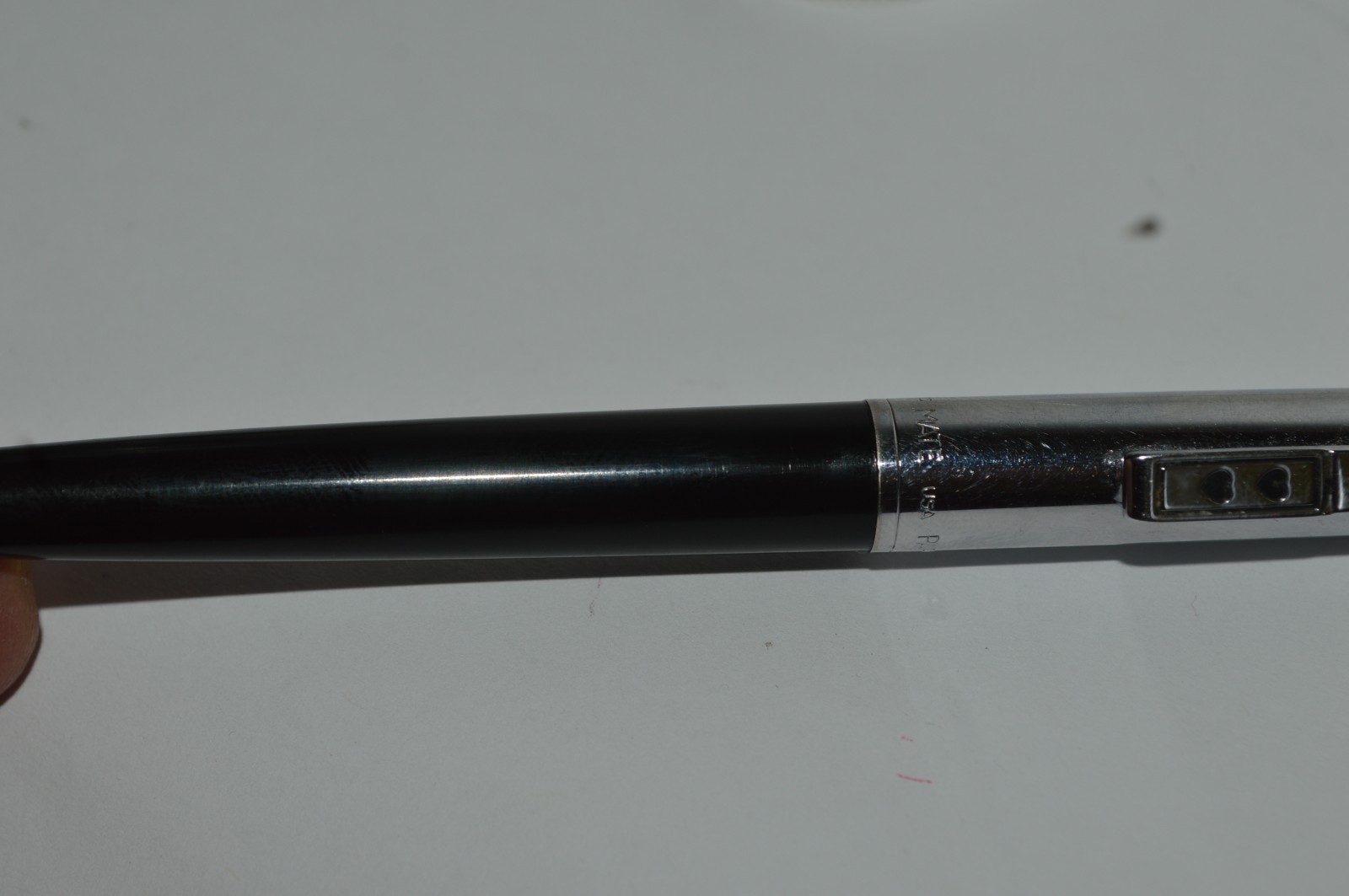 PAPER MATE Profile Regular Grip Ballpoint Pen Black Barrel USA Made Retired