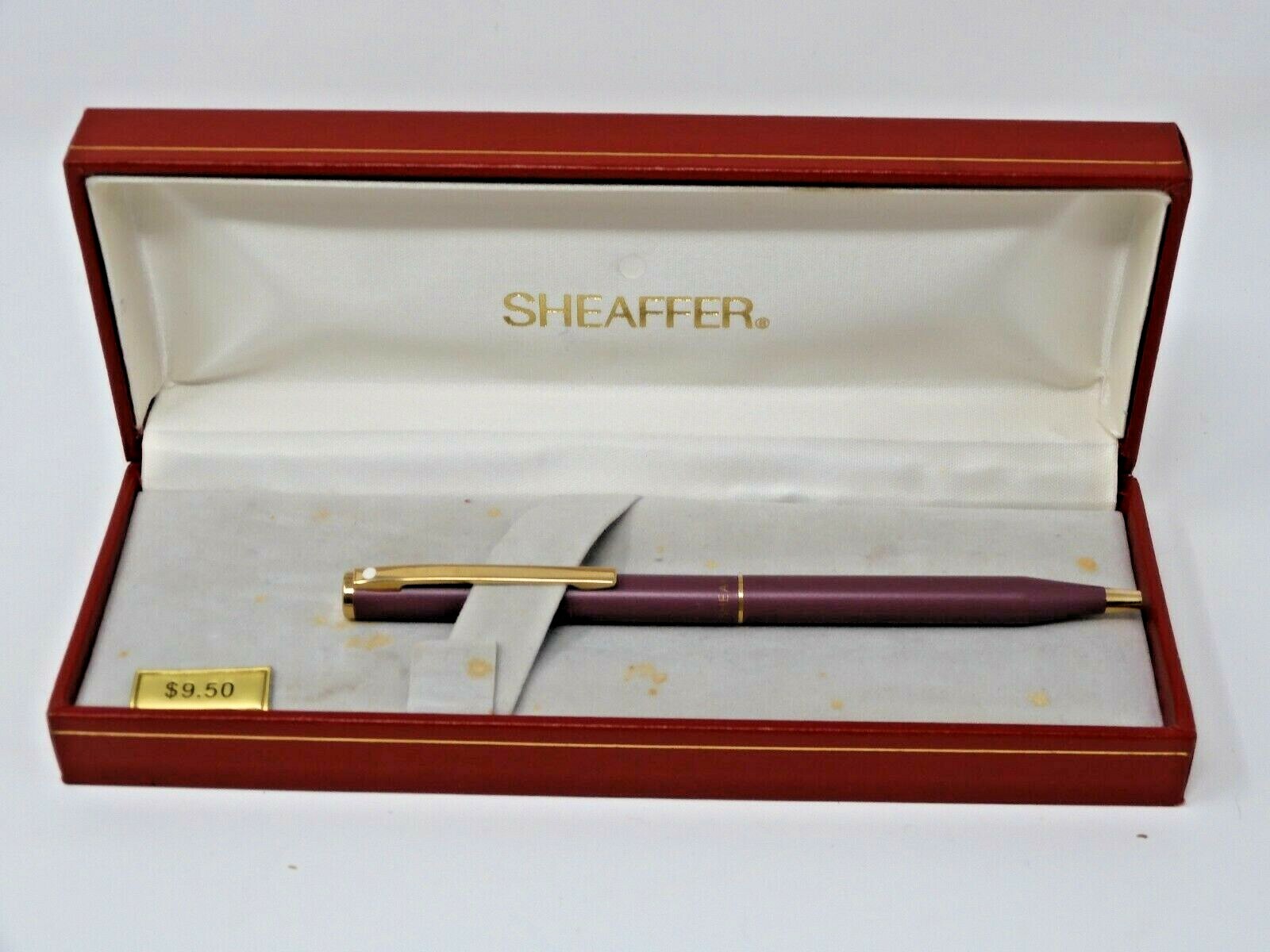 Sheaffer Pen In Case- Ink is dry – Lavender Color
