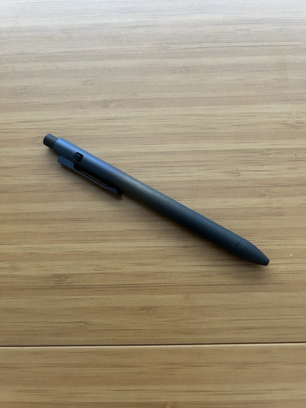 Tactile Turn x Shiny EDC Custom Blue / Gray Cerakote Standard Ti Side Click Pen