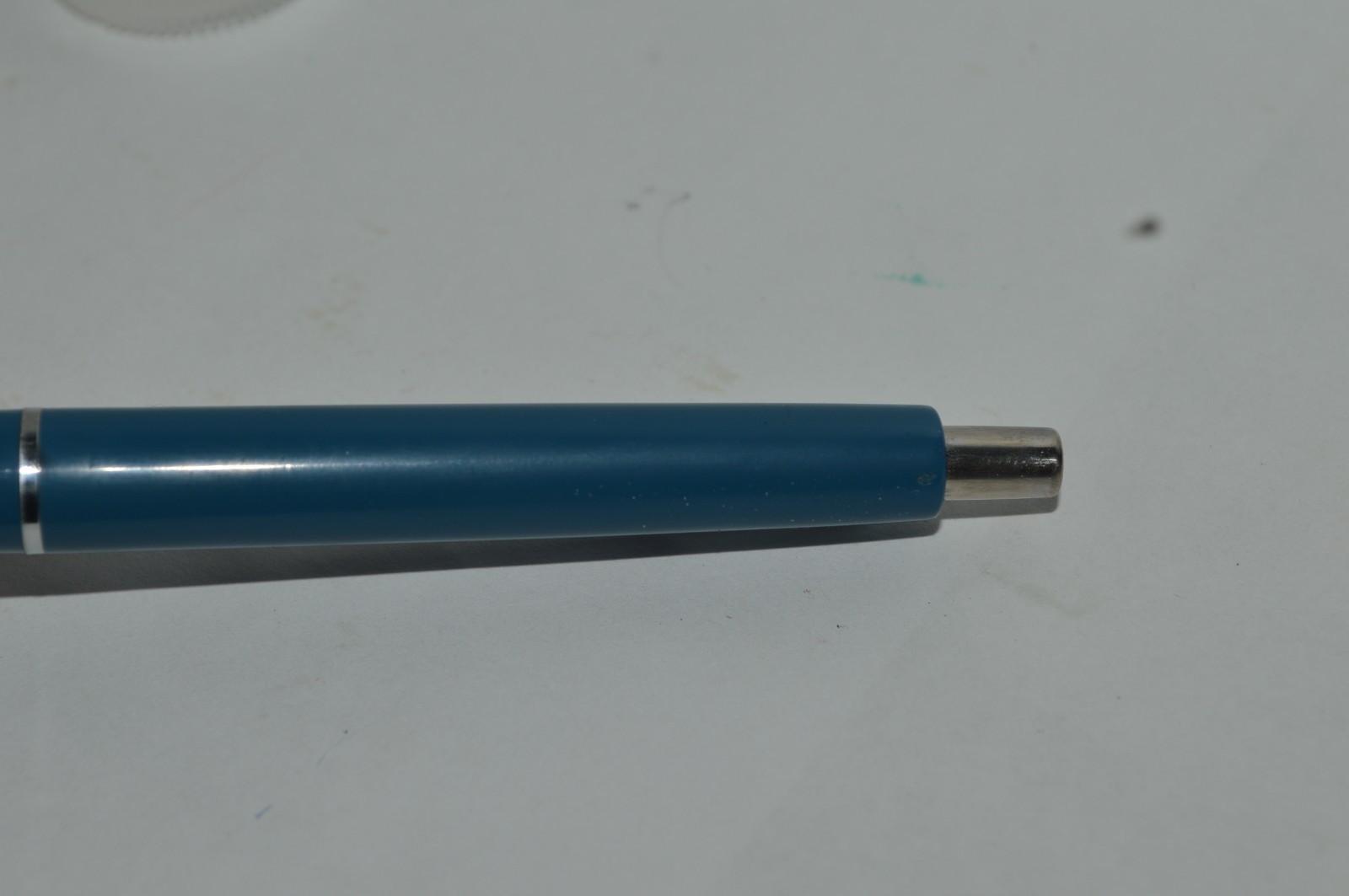 Paper Mate MALIBU Ballpoint Pen Dark Blue Color All Plastic Made In USA Ca 1980s
