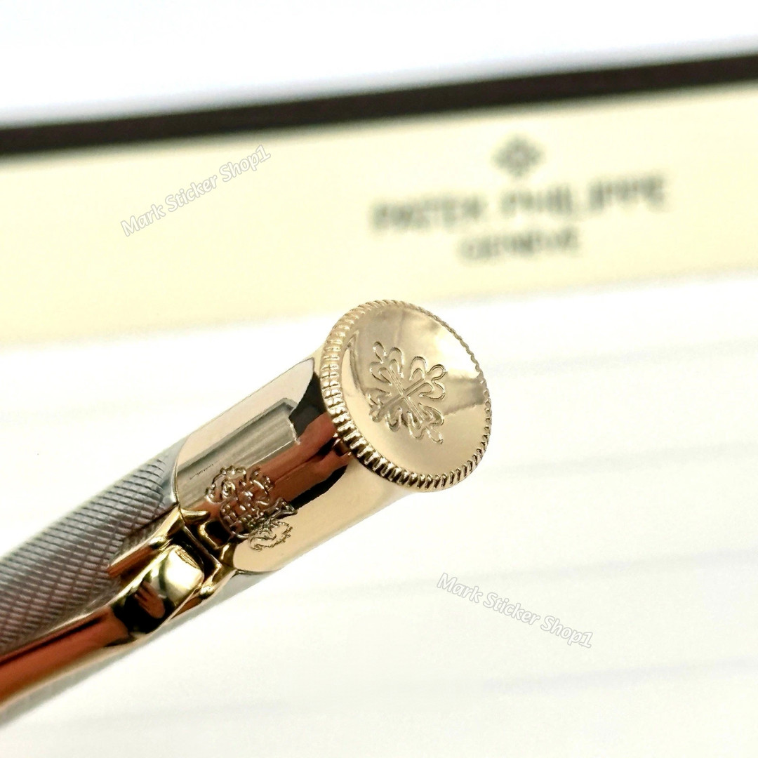 Patek Philippe Pen Scripted Silver Weave Graf Von Faber Castell Rare AD VIP Gift