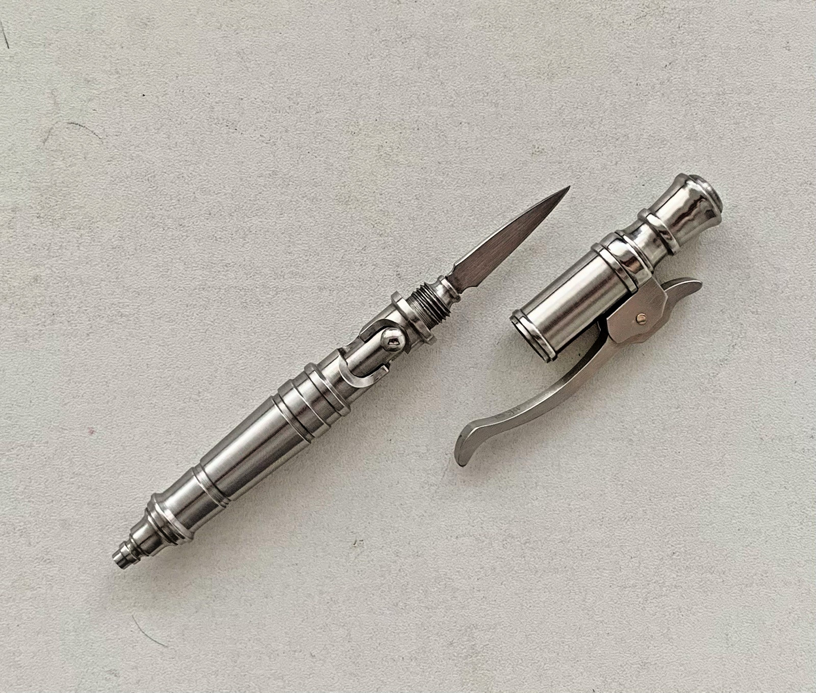Hidetoshi Nakayama Bolt Action Pen w/Hidden Blade