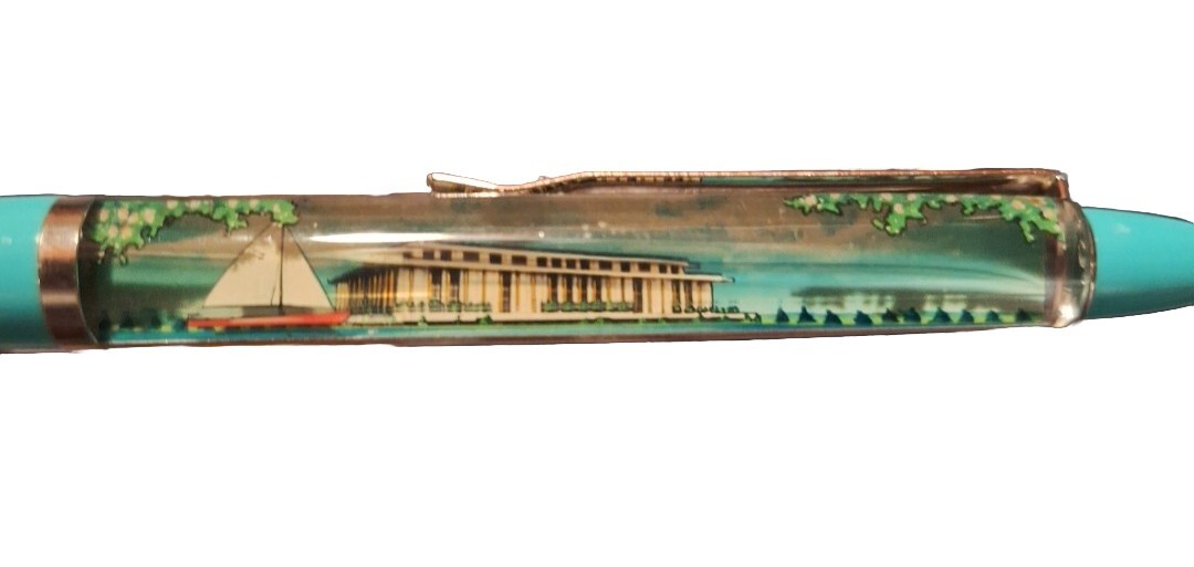 Wash d.c. LIQUID PENS TILT MOTION FLOATING Pen Kennedy Center