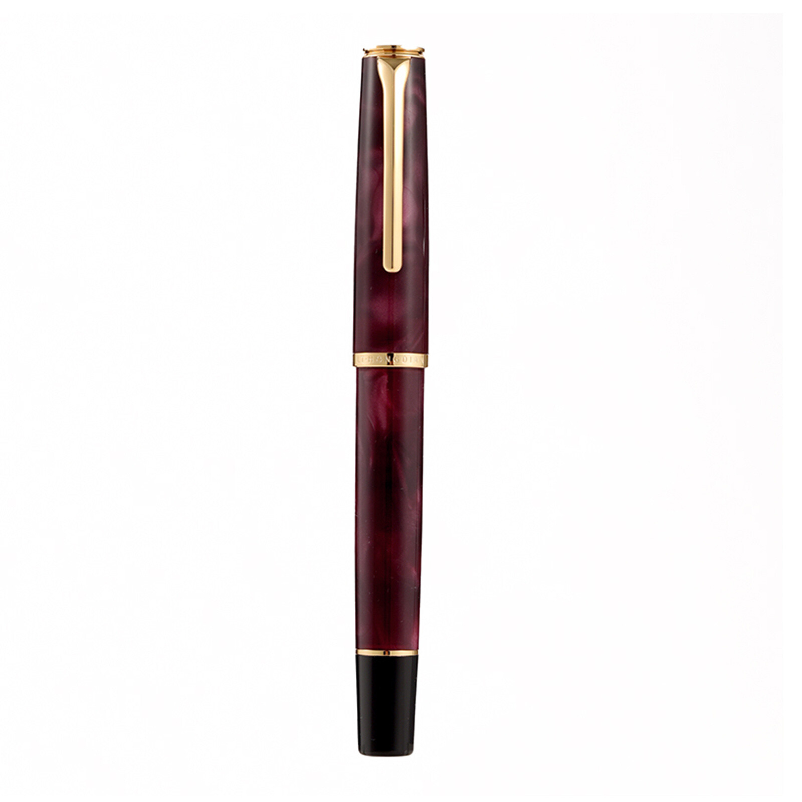 HongDian N12 Resin Fountain Pen, Extra Fine Nib Classic Pen Writing Pen Gift