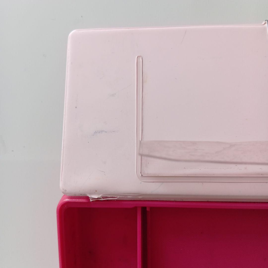 Sanrio Hello Kitty pink pencil case, open on both sides #3a997a