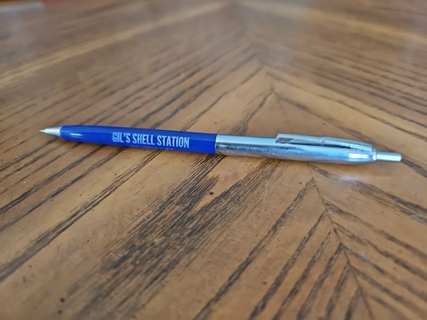 Vintage Kwik Klik GIL’S SHELL STATION ARCADIA WI Pen Advertising