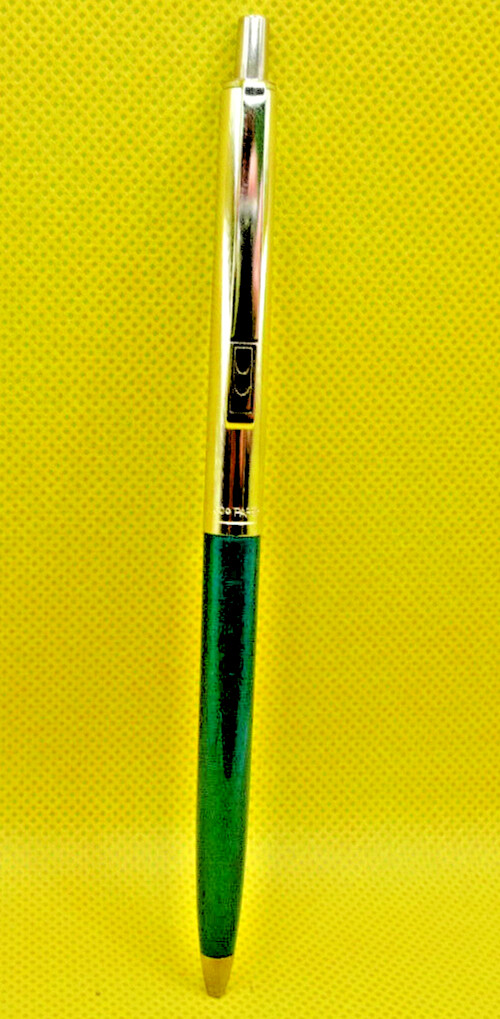 Paper Mate Vintage Double Heart Profile Ball Pen-slim grip–green–Mexico