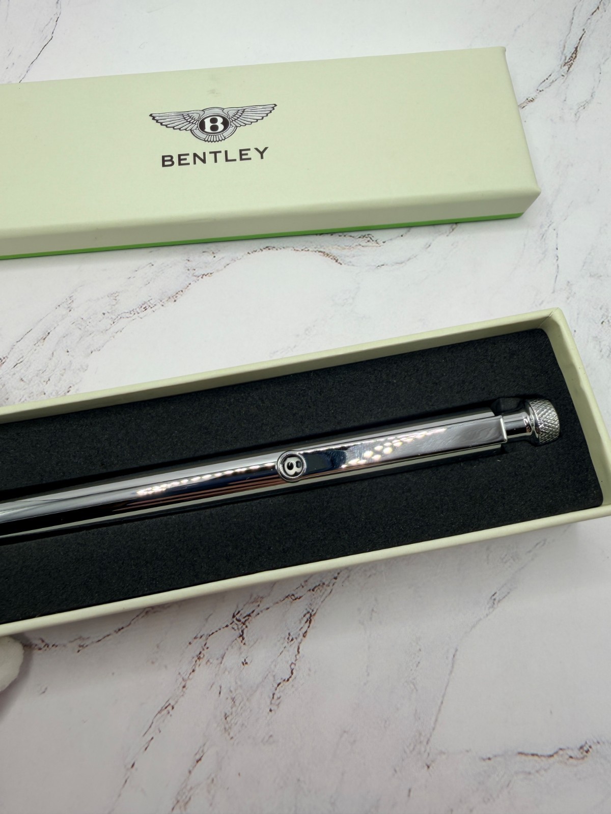 Bentley Ballpoint Pen– Silver VIP Dealer Gift