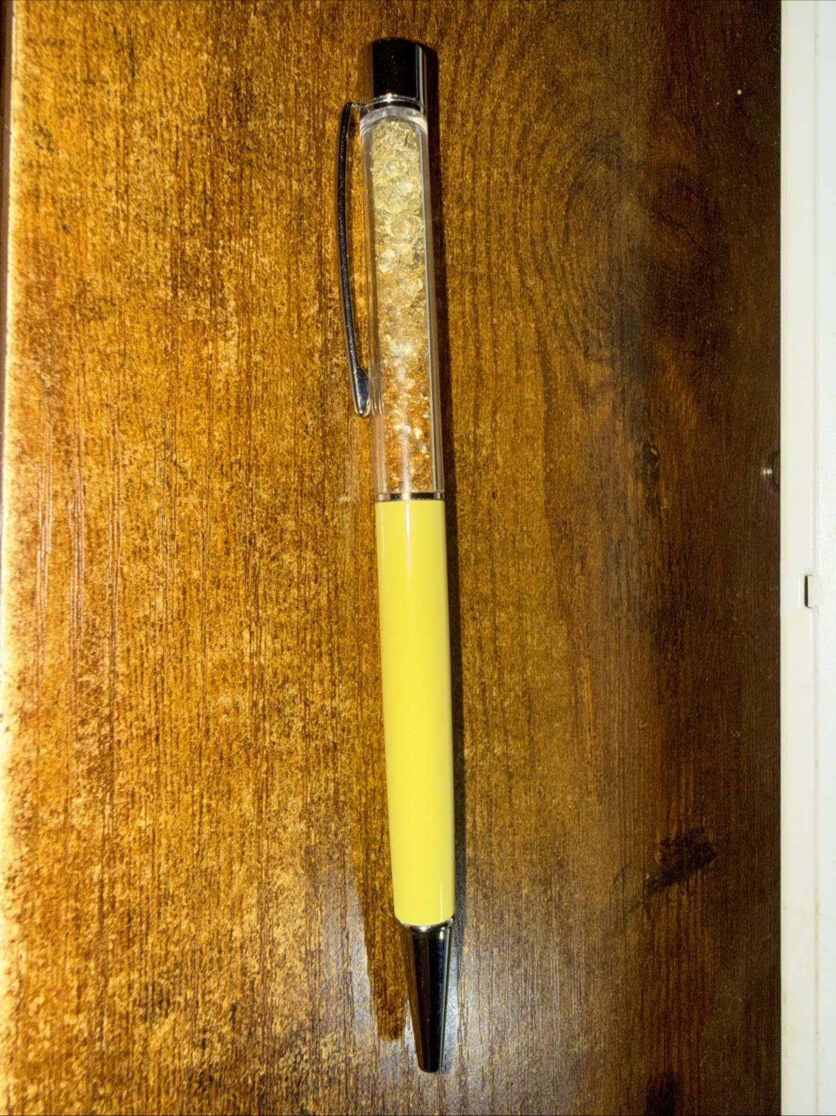 PenGems Pen with Gem – Yellow w/ crystals NO BOX