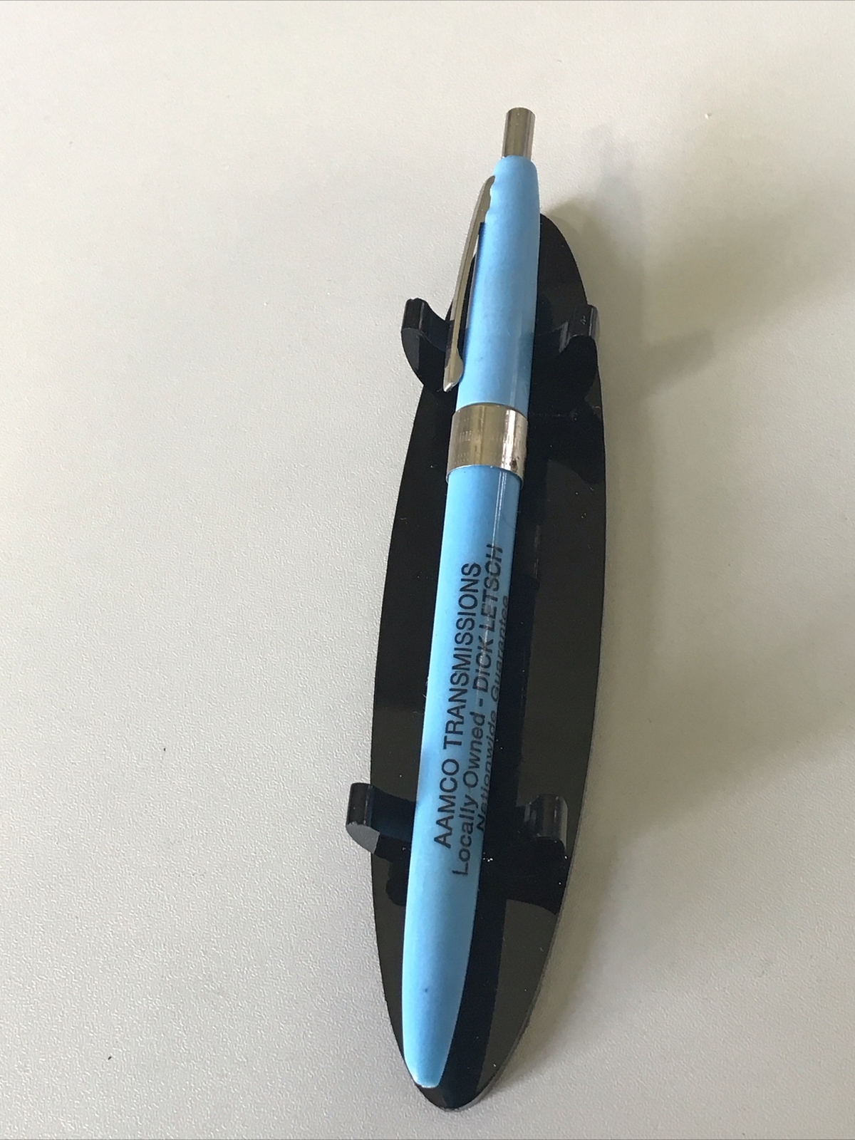 VTG Rocket Ballpoint Pen AAMCO Transmissions Clinton Iowa Owner Dick Letsch A215
