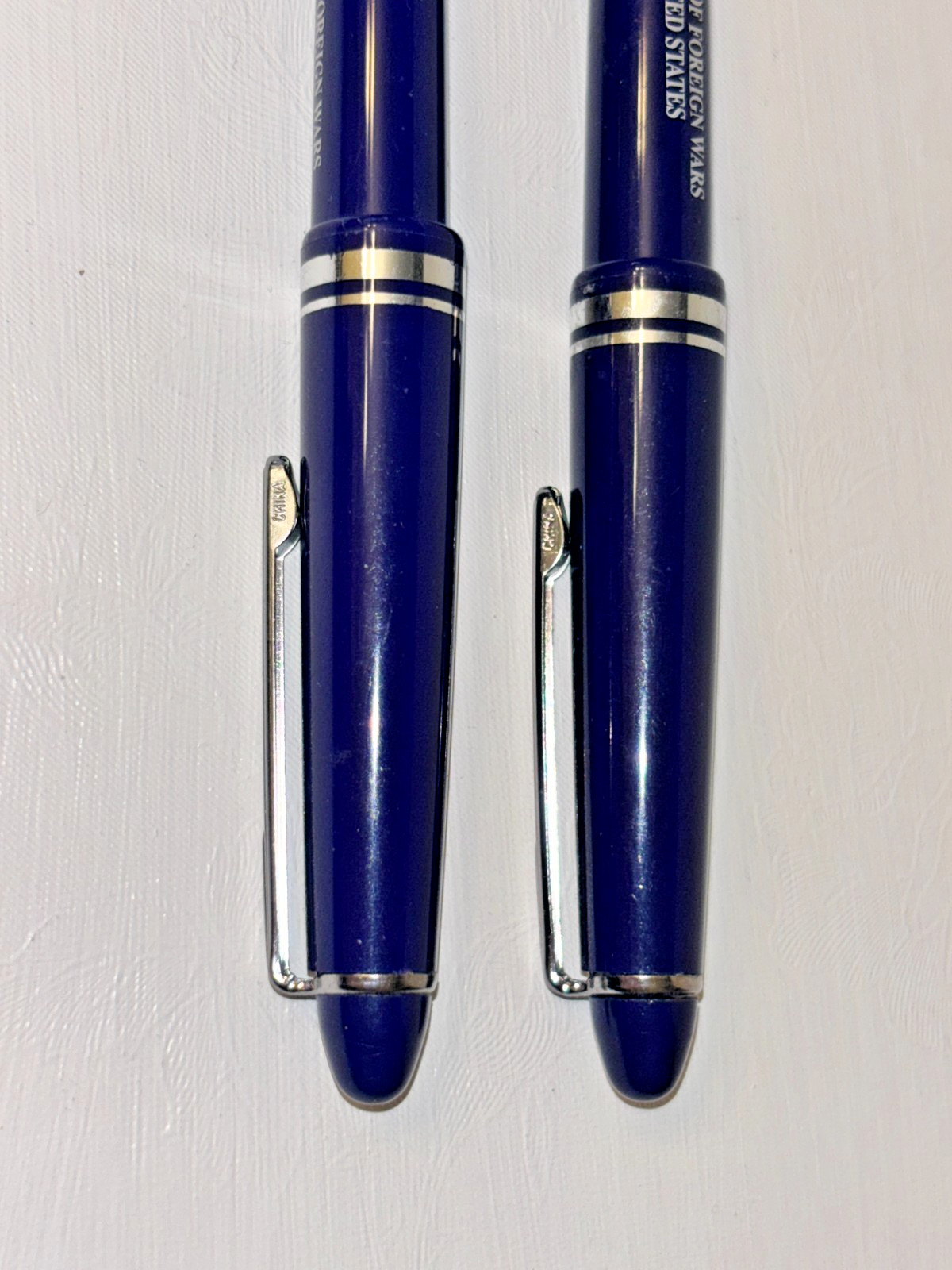 VFW Ballpoint Pens Veterans Foreign Wars United States 2 Vtg Military Veteran