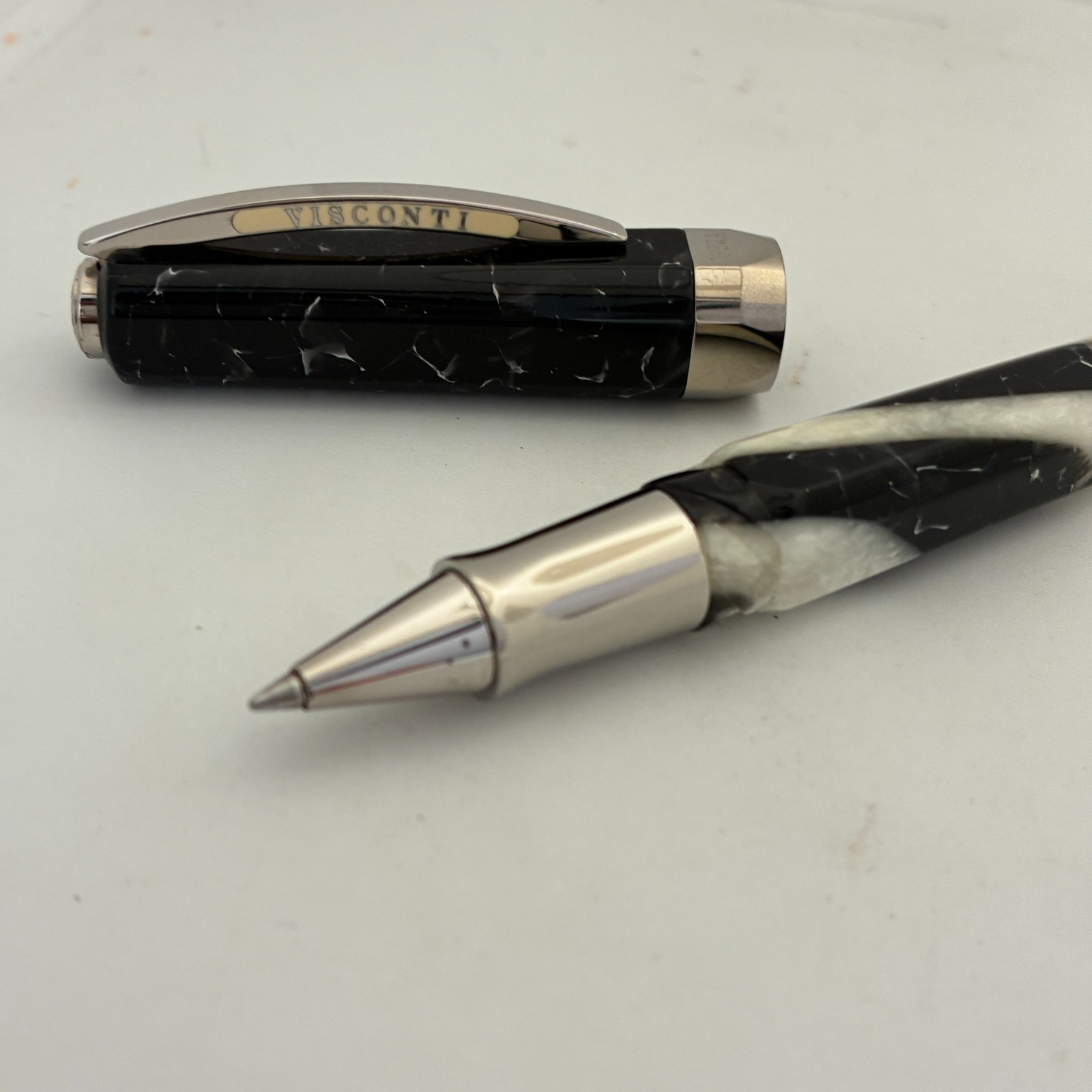 Visconti Opera Elements Grey Earth Rollerball Pen-Italy